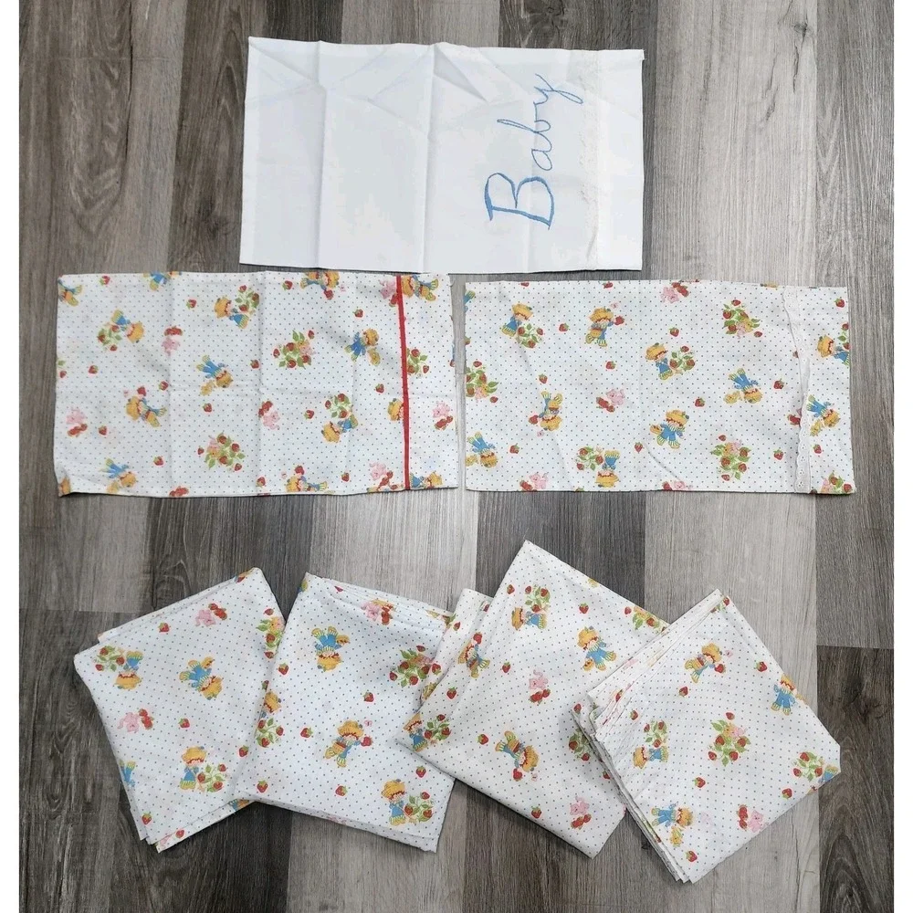 Strawberry Shortcake Huckleberry Pie Pupcake & Custard Curtains & Pillowcases